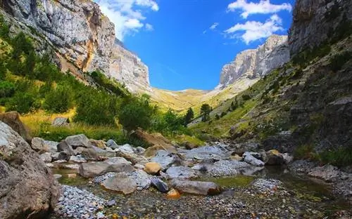 Каньон Анискло в Пиренеях