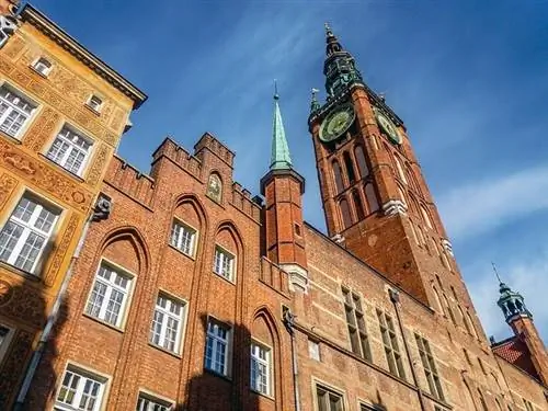 Ратуша, одна из достопримечательностей Гданьска