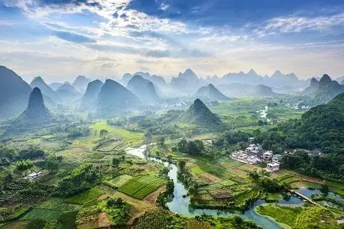 Гуйлинь, один из самых красивых пейзажей Китая