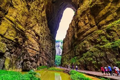 Улун, один из самых впечатляющих пейзажей Китая.