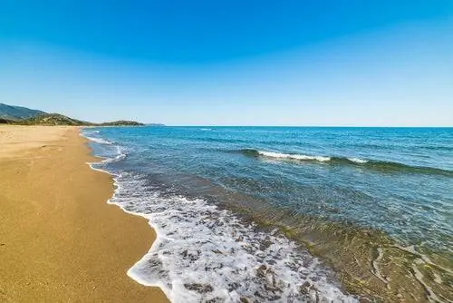 Пляж Колострай на Сардинии