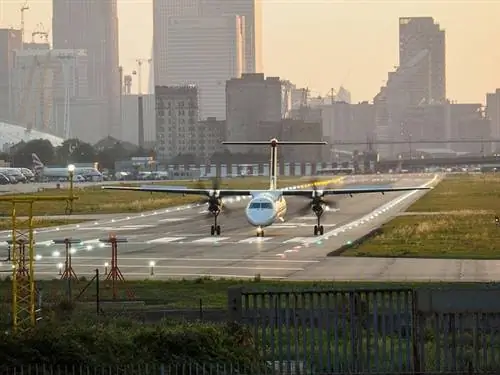 Городской аэропорт в Лондоне