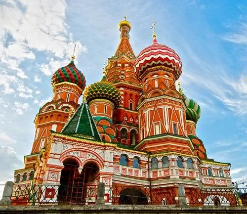 Собор Василия Блаженного на Красной площади в Москве.