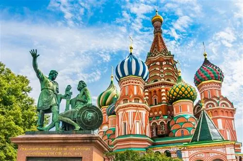 Собор Василия Блаженного в Москве.