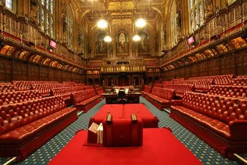 Палата лордов в парламенте, Лондон