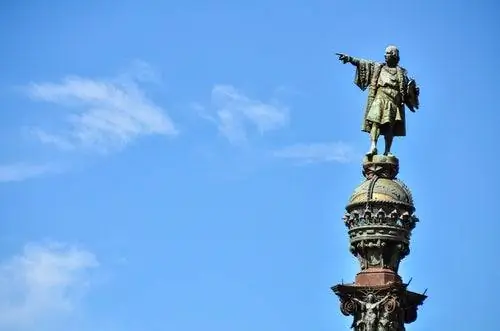 Памятник Христофору Колумбу в Барселоне