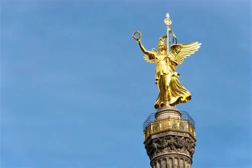 Статуя на Колонне Победы в Берлине