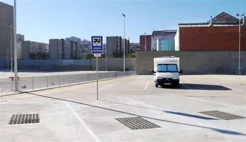 Парковка караванов в Барселоне: citystop