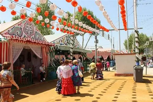 Севилья, апрельская ярмарка Севилья, апрельская ярмарка