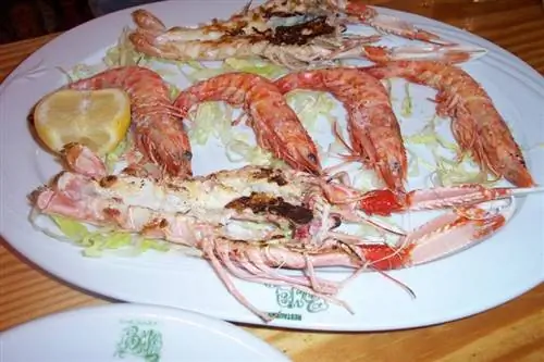 Креветки Санлукар