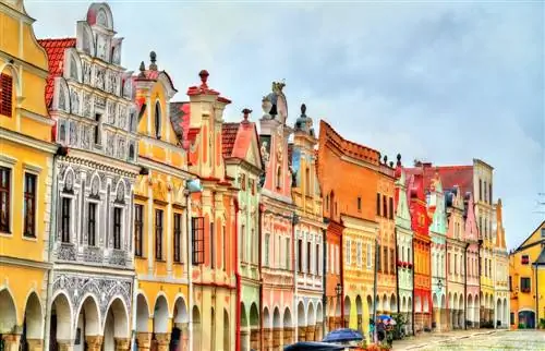 Telc в Чехии Telc в Чехии