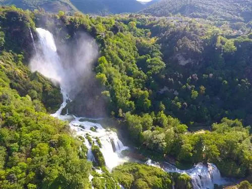 Водопад Марморе в Италии