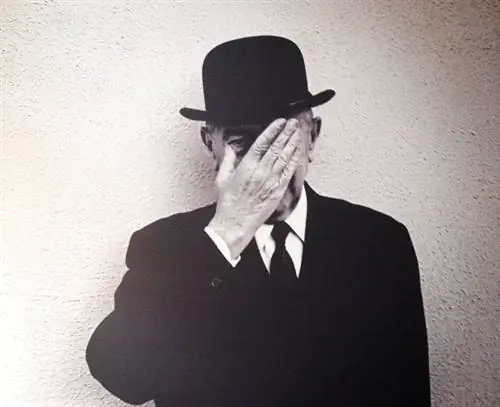 Работа из музея Рене Магритта.