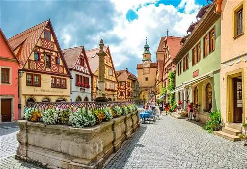 Ротенбург-на-Таубере в Германии.