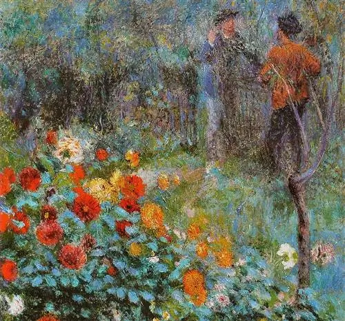 Сад на улице Корто Ренуара