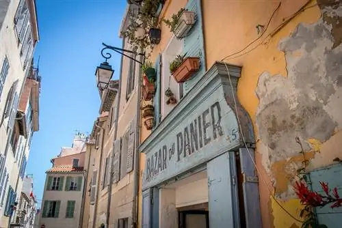 Район Ле Панье в Марселе