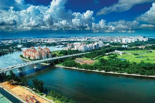 Вид с флаера Сингапура