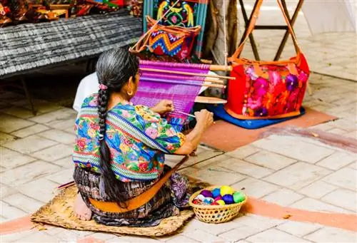 Гватемальская женщина - одна из самых низких людей