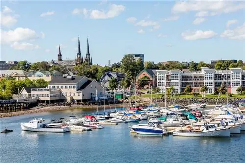 Шарлоттаун на острове Принца Эдуарда