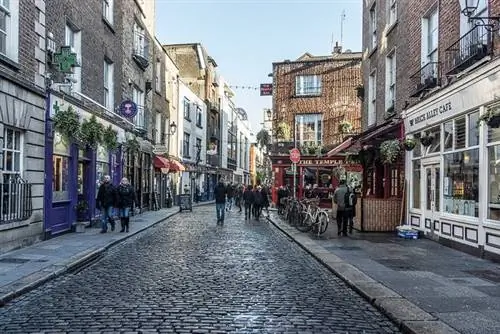 Темпл Бар во время поездки в Дублин
