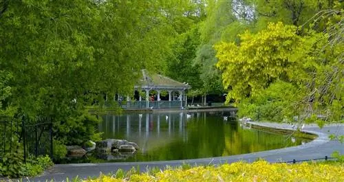 Парк Сент-Стивенс во время экскурсии по Дублину