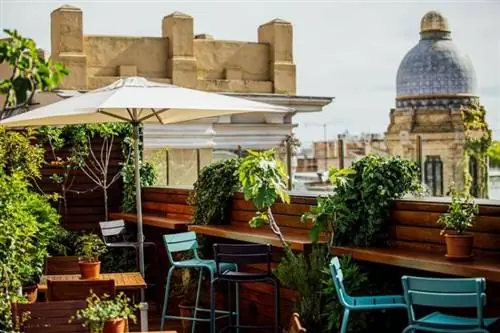 Atico 11, одна из крыш Мадрида.