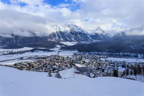 Горнолыжные курорты Швейцарии, Санкт-Мориц