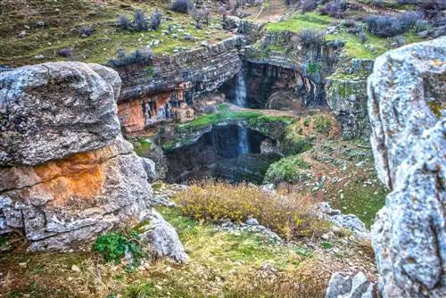 Водопад Баатара в Ливане