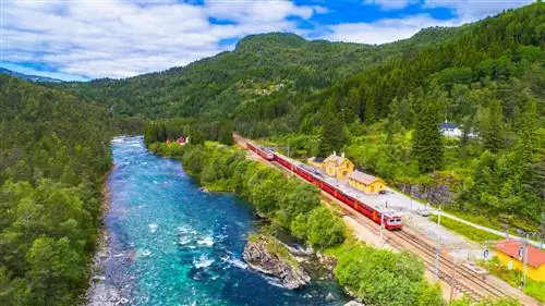 Поезд Осло-Берген Поезд Осло-Берген