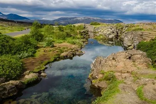 Национальный парк Тингвеллир в Исландии
