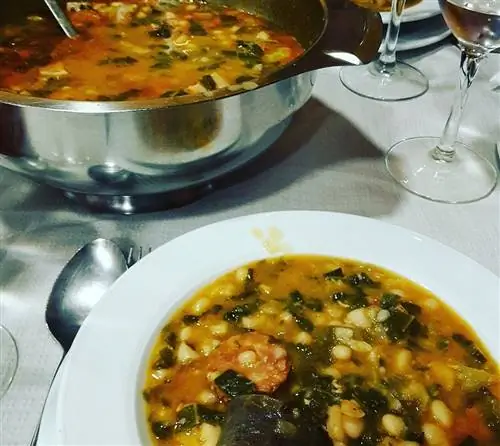 Блюда Кантабрии, горное рагу