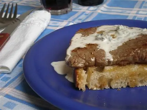 Кантабрийская вырезка с сыром