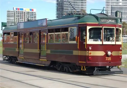 туристический трамвай