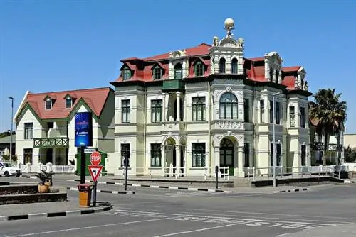 Улица Свакопмунда в Намибии