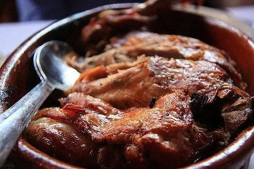 Жареная баранина