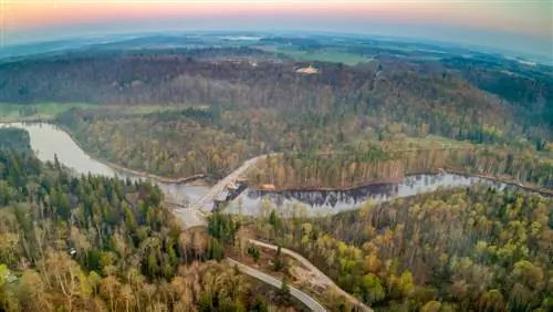 Национальный парк Гауя в Латвии