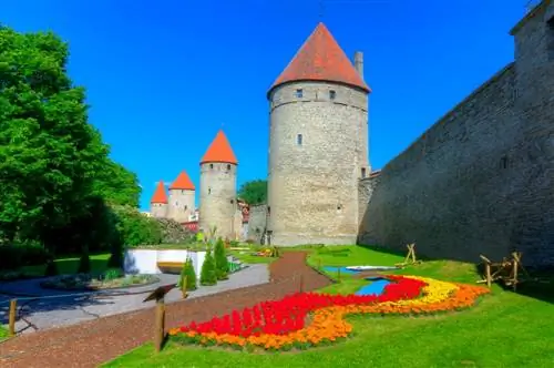 Таллиннская стена в Эстонии