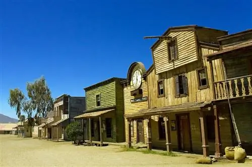 Форт Браво, одна из съемочных площадок в Испании.