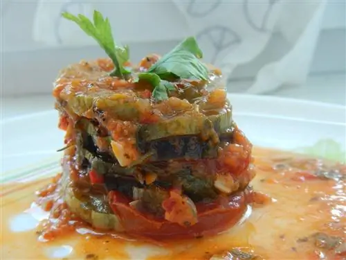 Рататуй, типичное французское блюдо