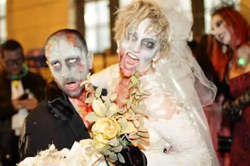 Деревенский парад Хэллоуина в Нью-Йорке