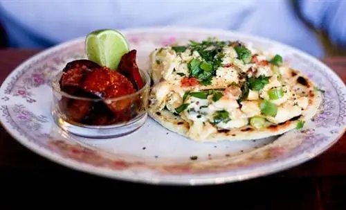 Фаршированная арепа