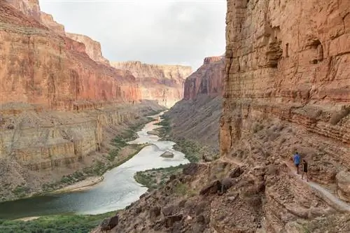 Туристы в Гранд-Каньоне