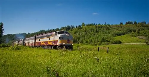 Поезд на Royal Canadian Pacific