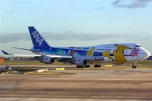 АНА Боинг 747, одна из лучших авиакомпаний