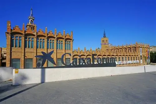 CaixaForum Barcelona, уголок искусства