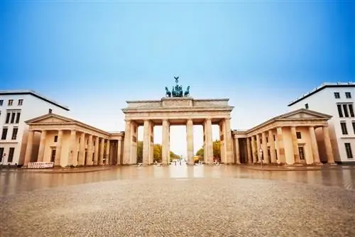 Бранденбургские ворота в Берлине