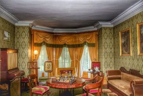 Интерьер дома Бельвью в Кингстоне