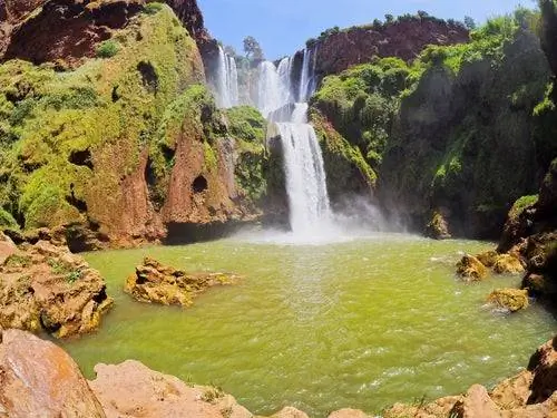 Водопады Узуд в Марокко