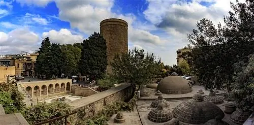 Баку город-крепость