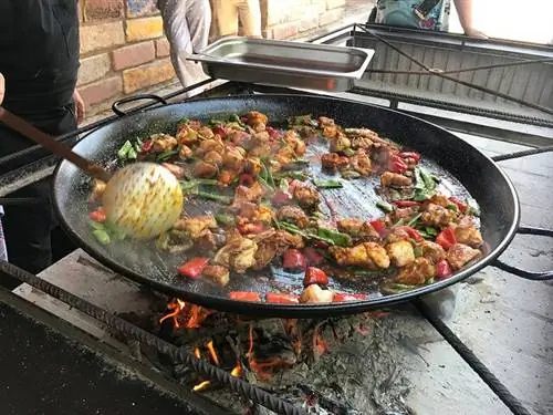 Паэлья в Беникасиме